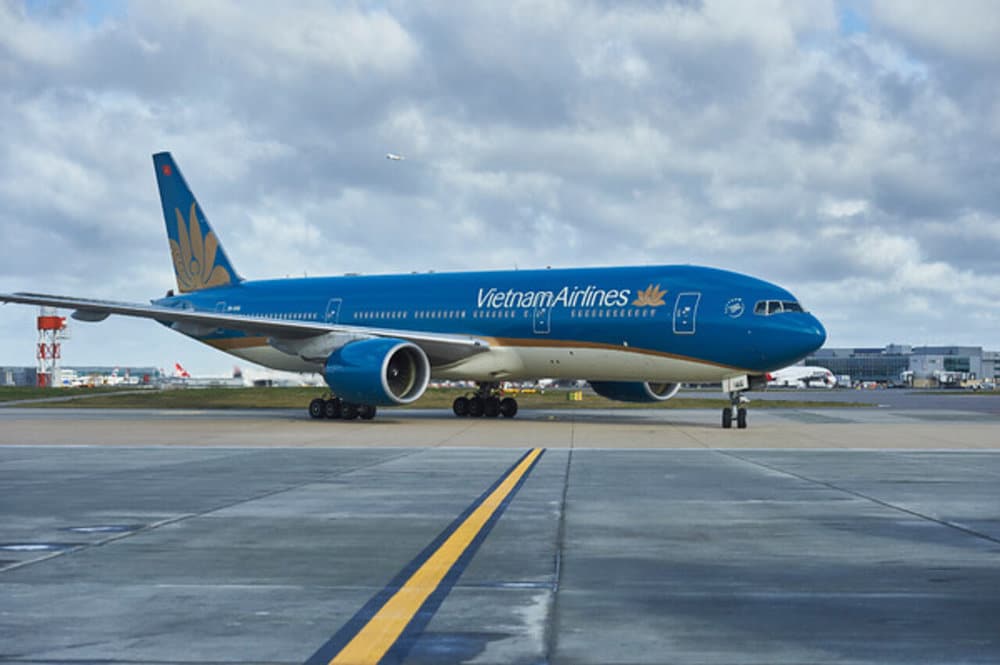 Vietnam Airlines khai thác nhiều chăng bay nối chuyến từ sân bay Heathrow về Việt Nam với tần suất mỗi ngày 